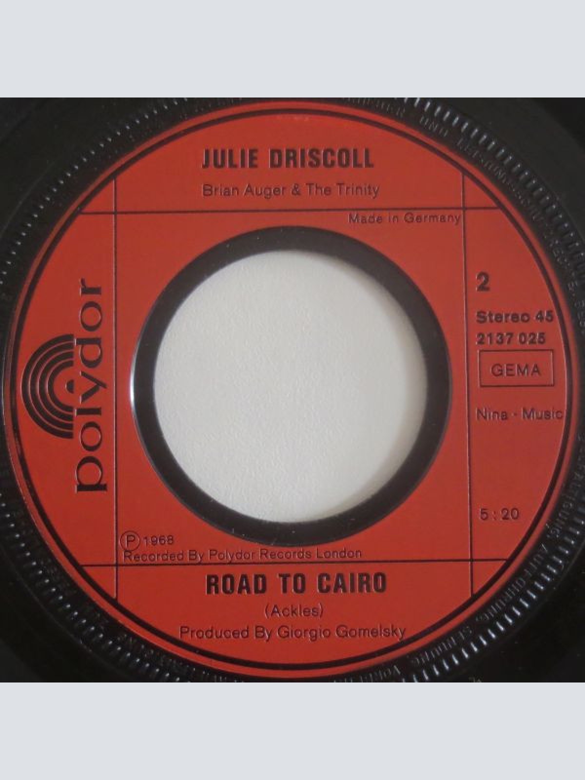 Vinyl / Julie Driscoll, Brian Auger & The Trinity - Die Grossen Vier