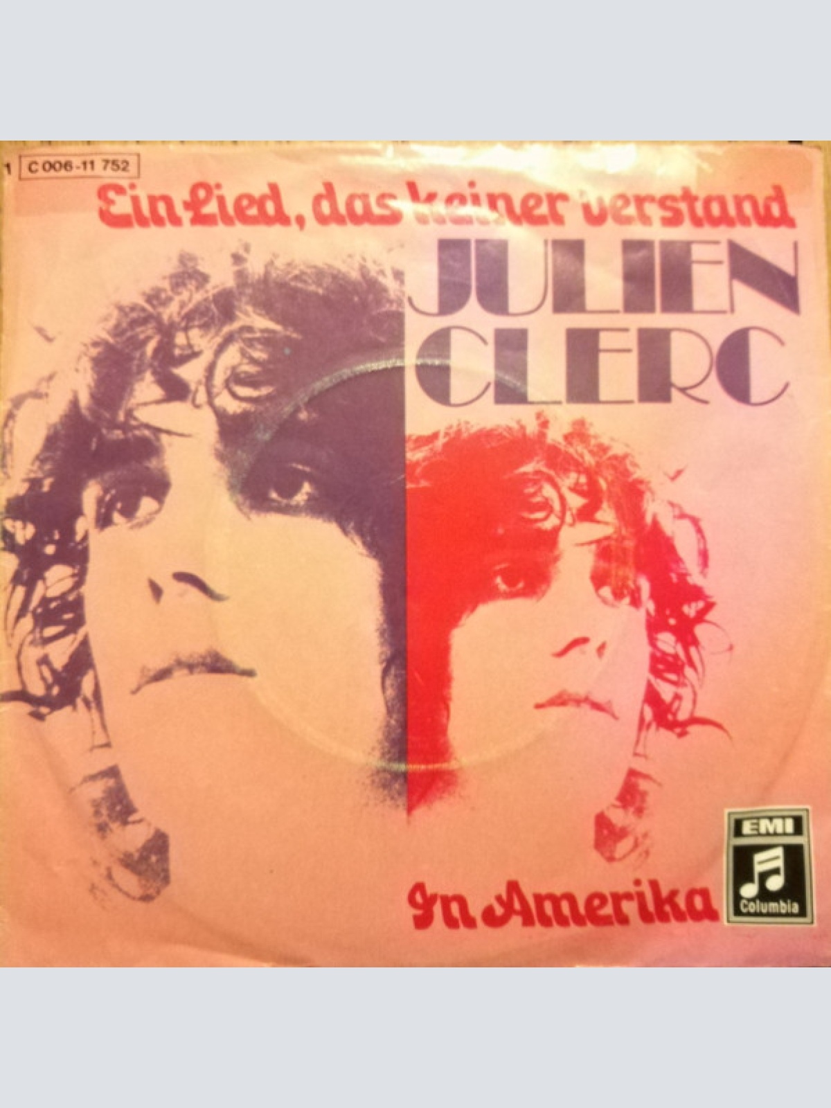 Vinyl / Julien Clerc - Ein Lied, Das Keiner Verstand / In Amerika