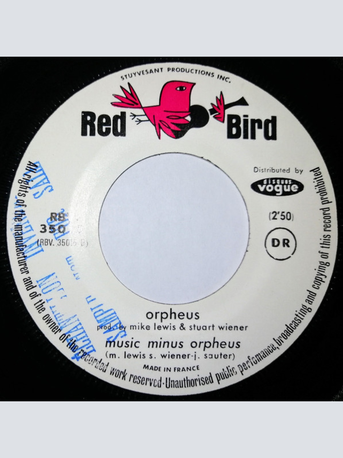 Vinyl / Orpheus (15) - My Life