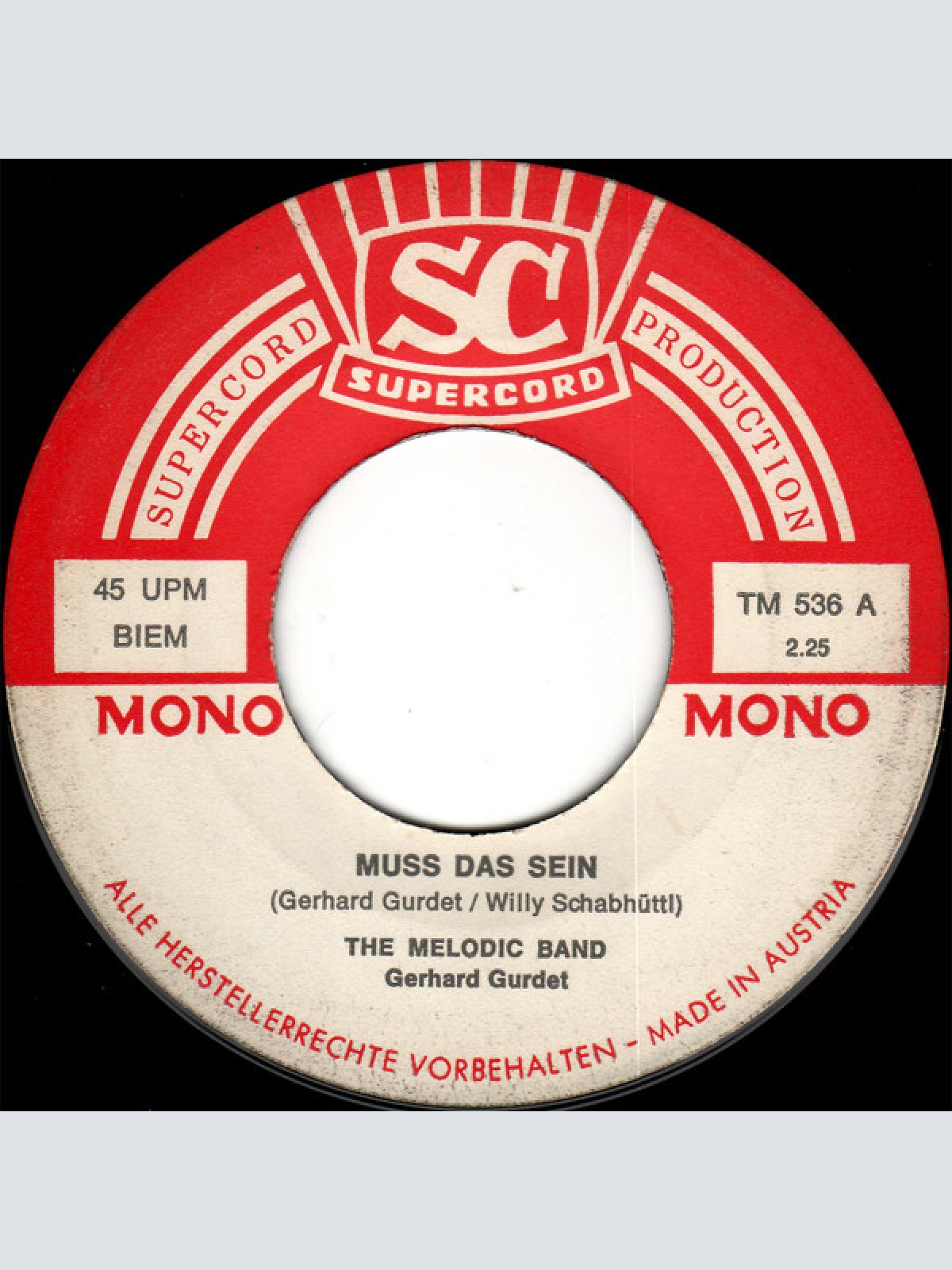 Vinyl / The Melodic Band* - Muss Das Sein