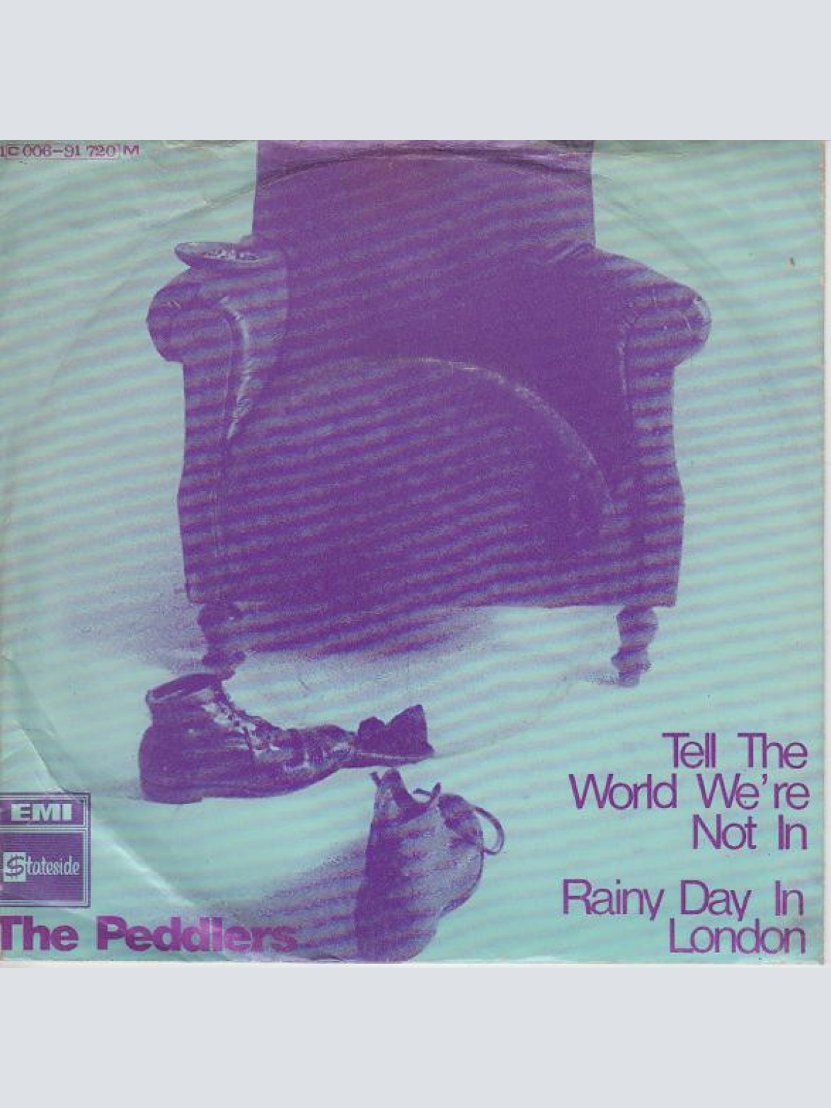 Vinyl / The Peddlers - Tell The World We're Not In / Rainy Day In London
