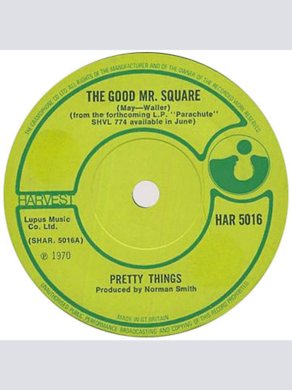 Vinyl / Pretty Things* - The Good Mr. Square