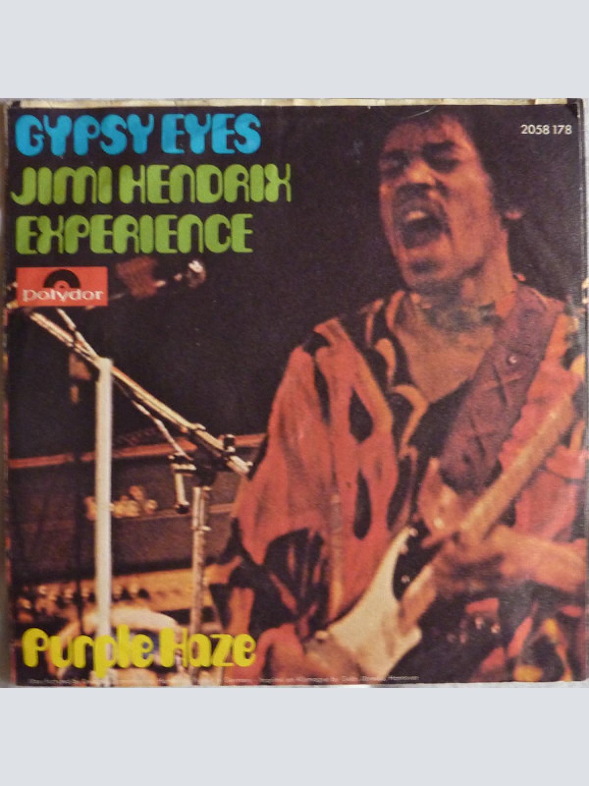 Vinyl / The Jimi Hendrix Experience - Gypsy Eyes / Purple Haze