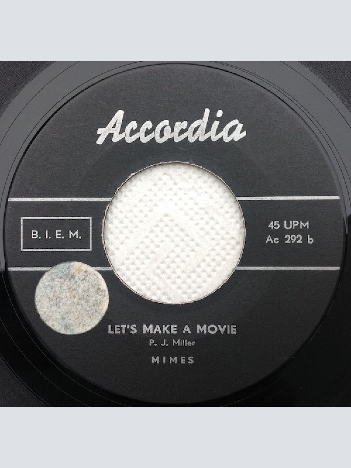 Vinyl / Mimes - Like To Be Young / Let's Make A Movie