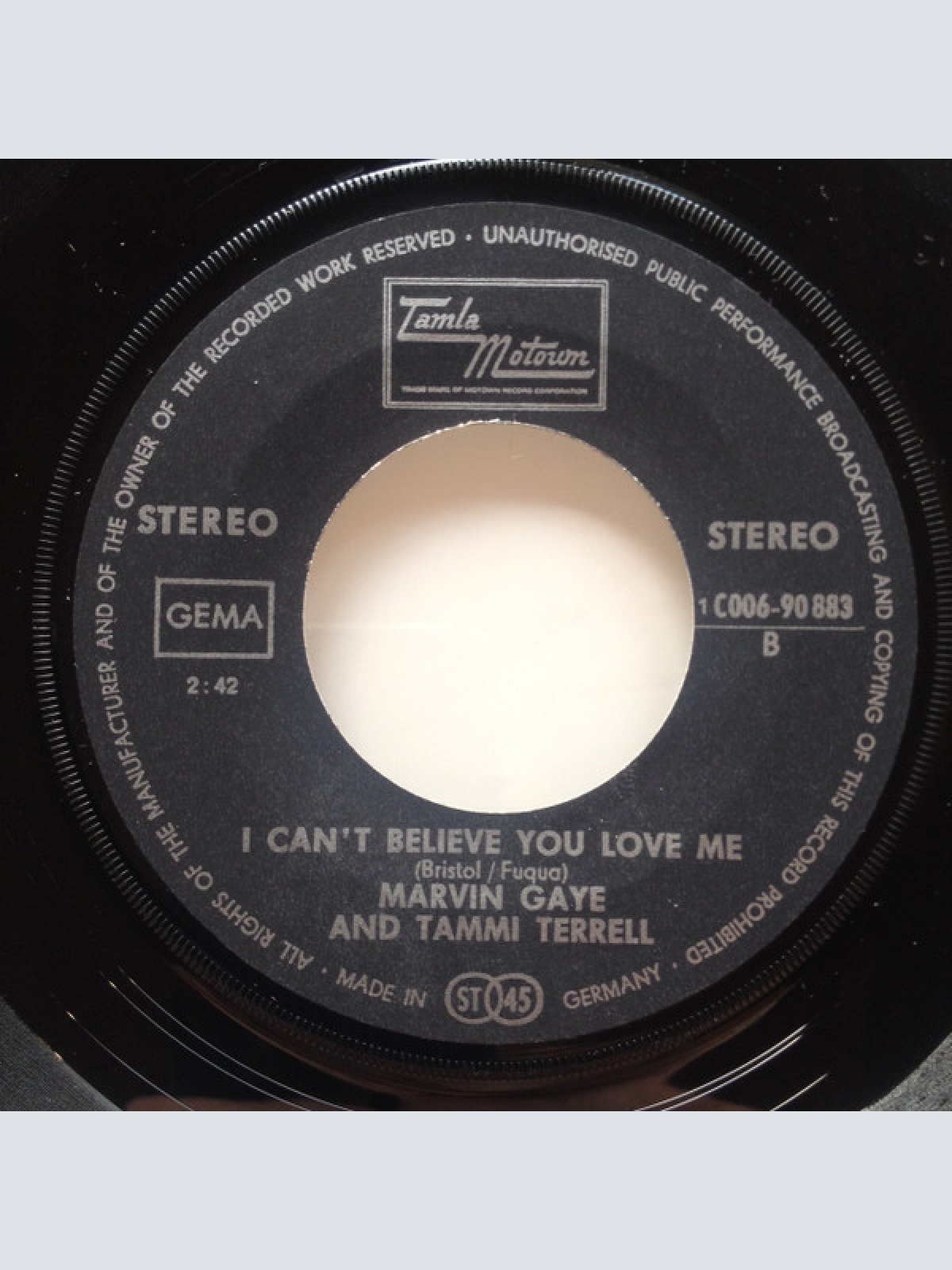 Vinyl / Marvin Gaye & Tammi Terrell - The Onion Song