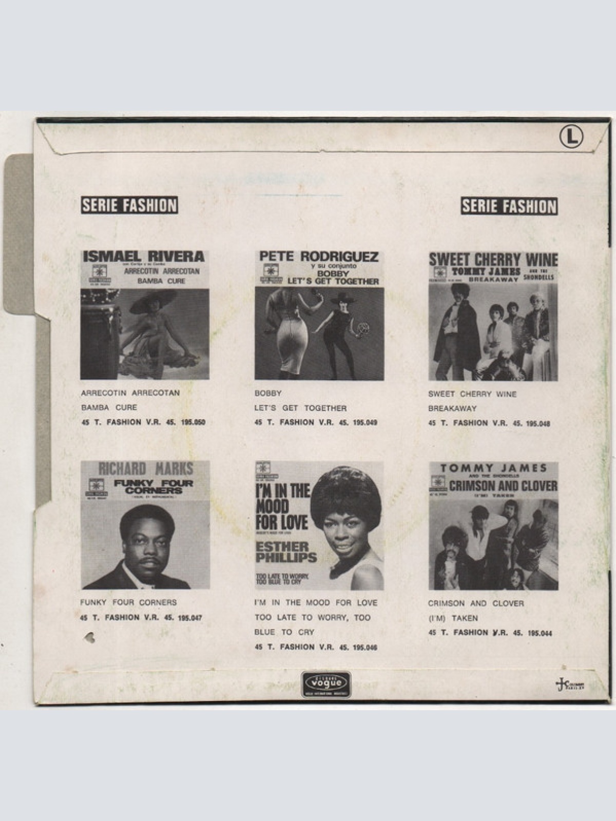 Vinyl / Quick Brown Fox - Come On Down To New Orleans / Workin' On My Thing