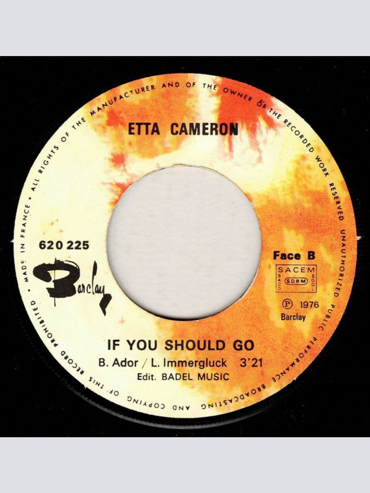 Vinyl / Etta Cameron - Wild Widow