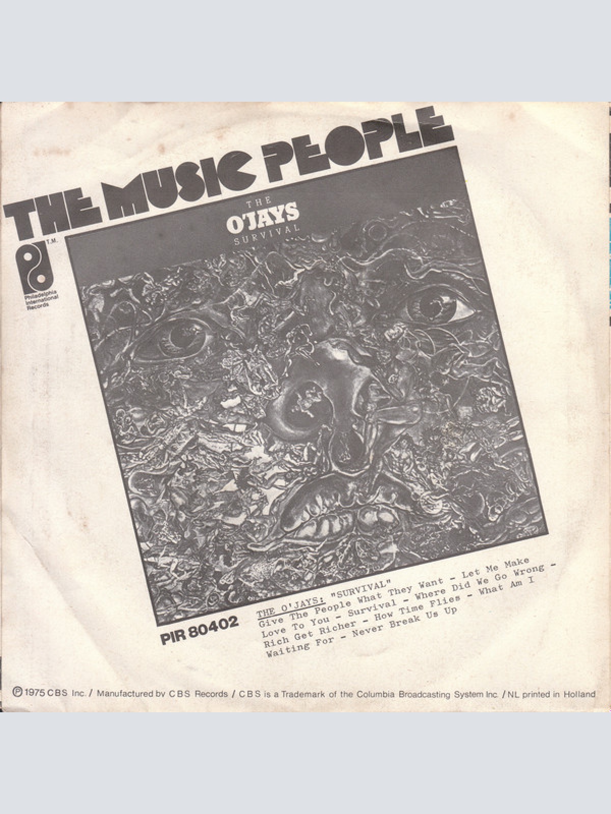 Vinyl / The O'Jays - Give The People What They Want