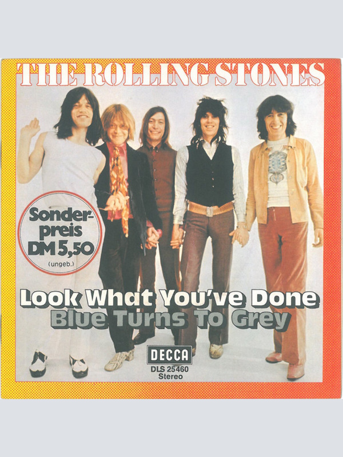 Vinyl / The Rolling Stones - Look What You've Done / Blue Turns To Grey