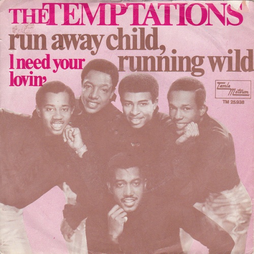Vinyl / The Temptations - Runaway Child, Running Wild