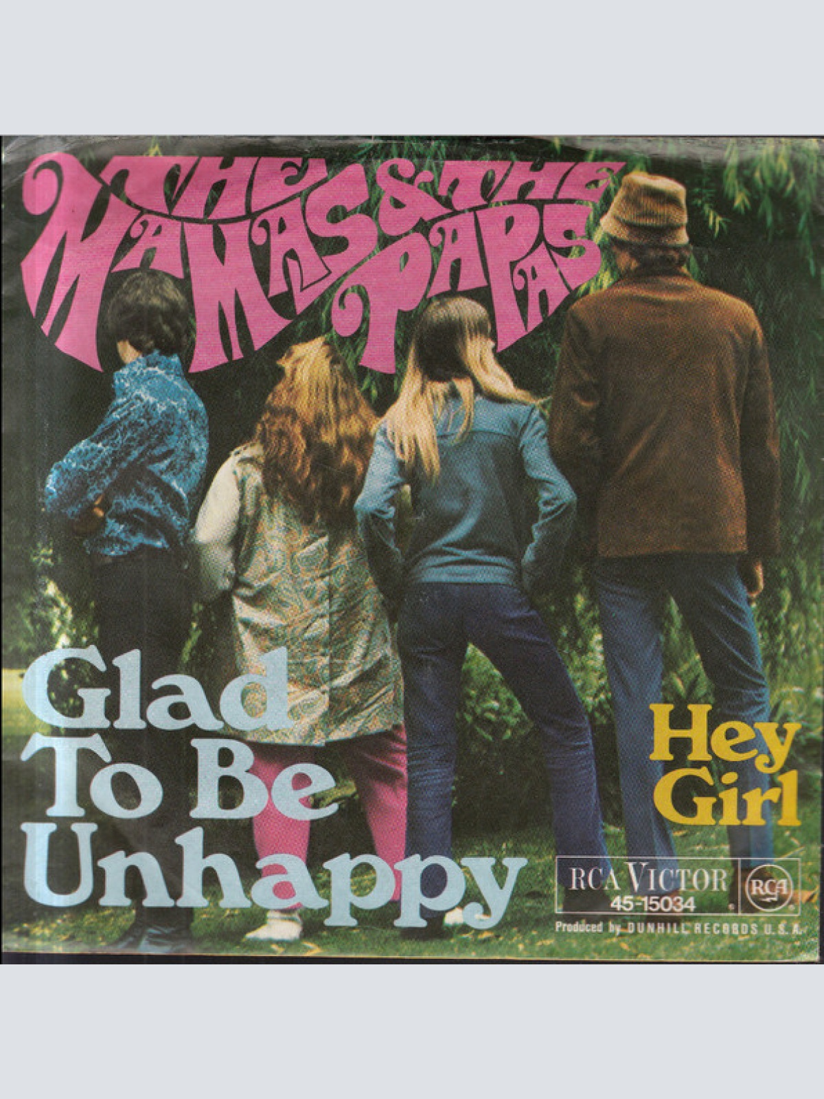 Vinyl / The Mamas & The Papas - Glad To Be Unhappy