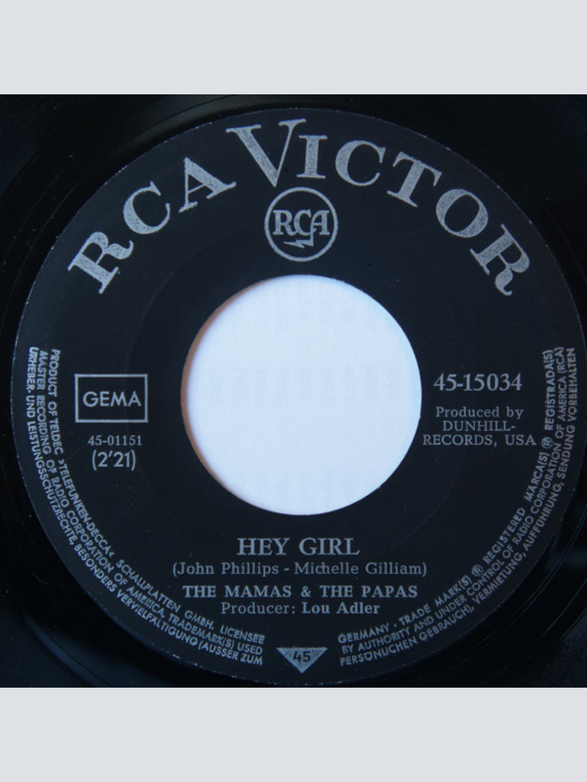 Vinyl / The Mamas & The Papas - Glad To Be Unhappy