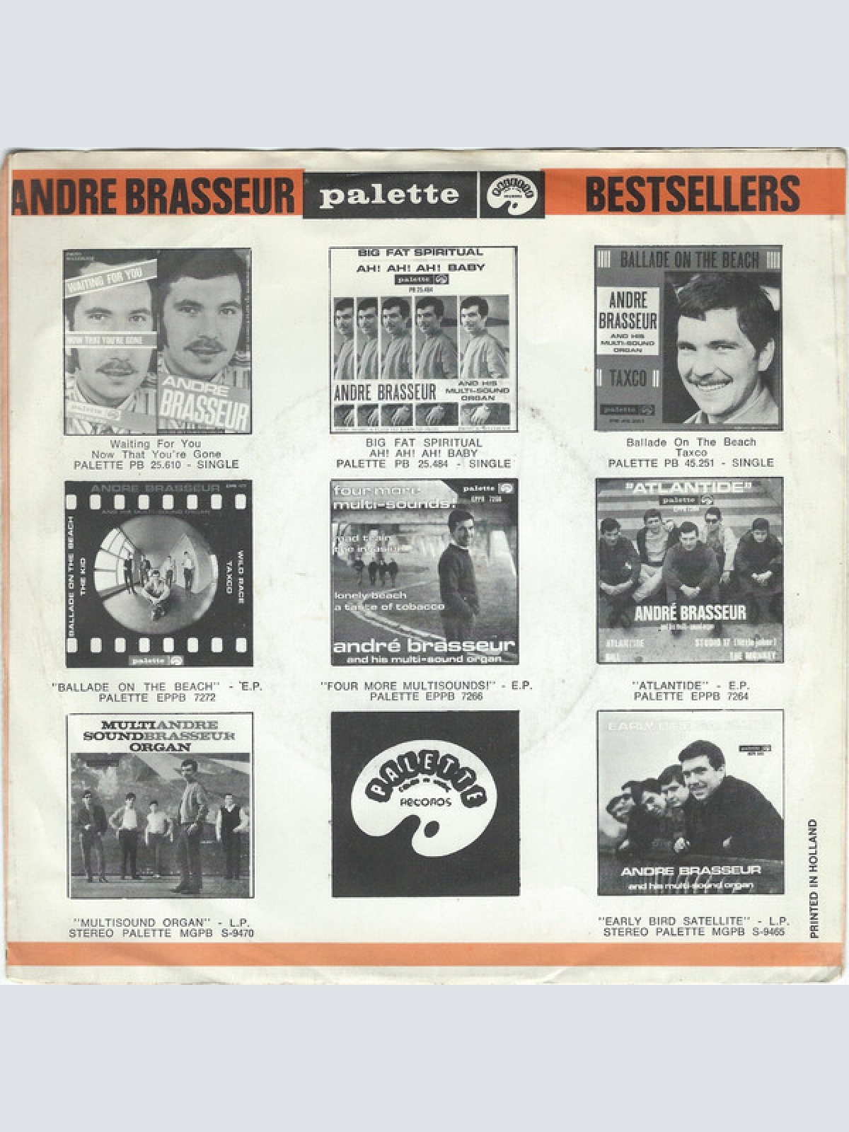 Vinyl / André Brasseur - Pow-Pow / Wild Race