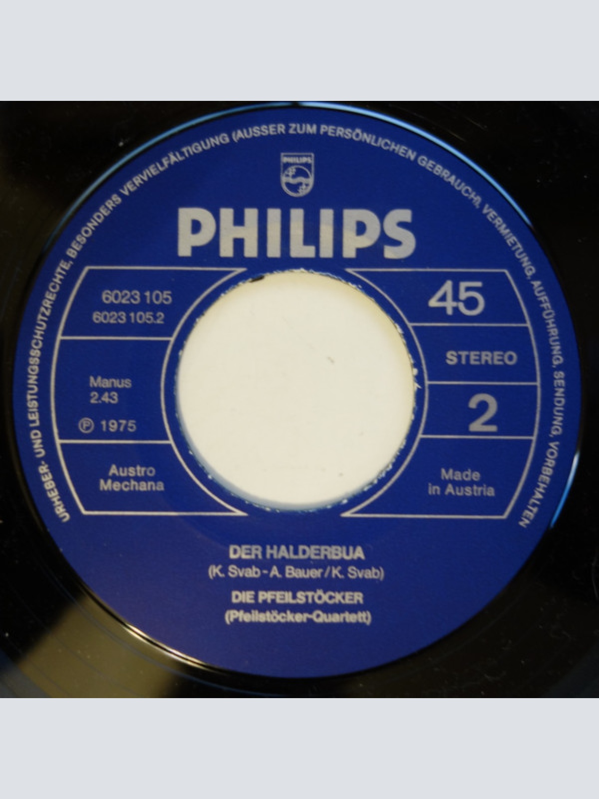 Vinyl / Die Pfeilstöcker - I Möcht' A Jaga Wer'n