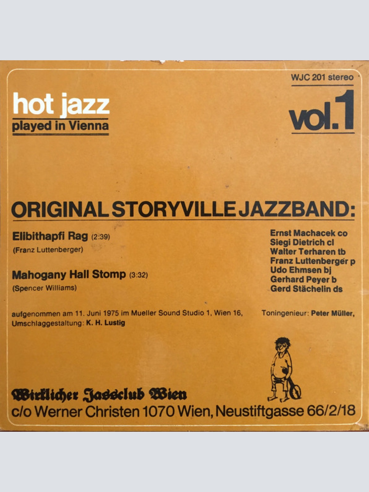 Vinyl / Original Storyville Jazzband - Hot Jazz Played In Vienna Vol.1