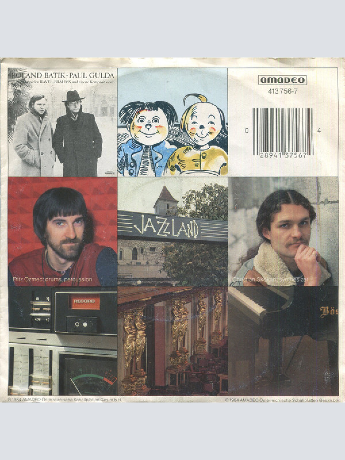 Vinyl / Paul Gulda - Roland Batik - Max Und Moritz / Latin In »A«