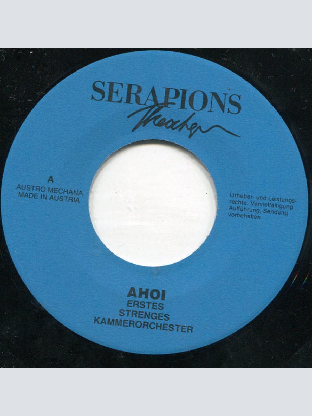 Vinyl / Erstes Strenges Kammerorchester* / Serapions Ensemble* - Anima