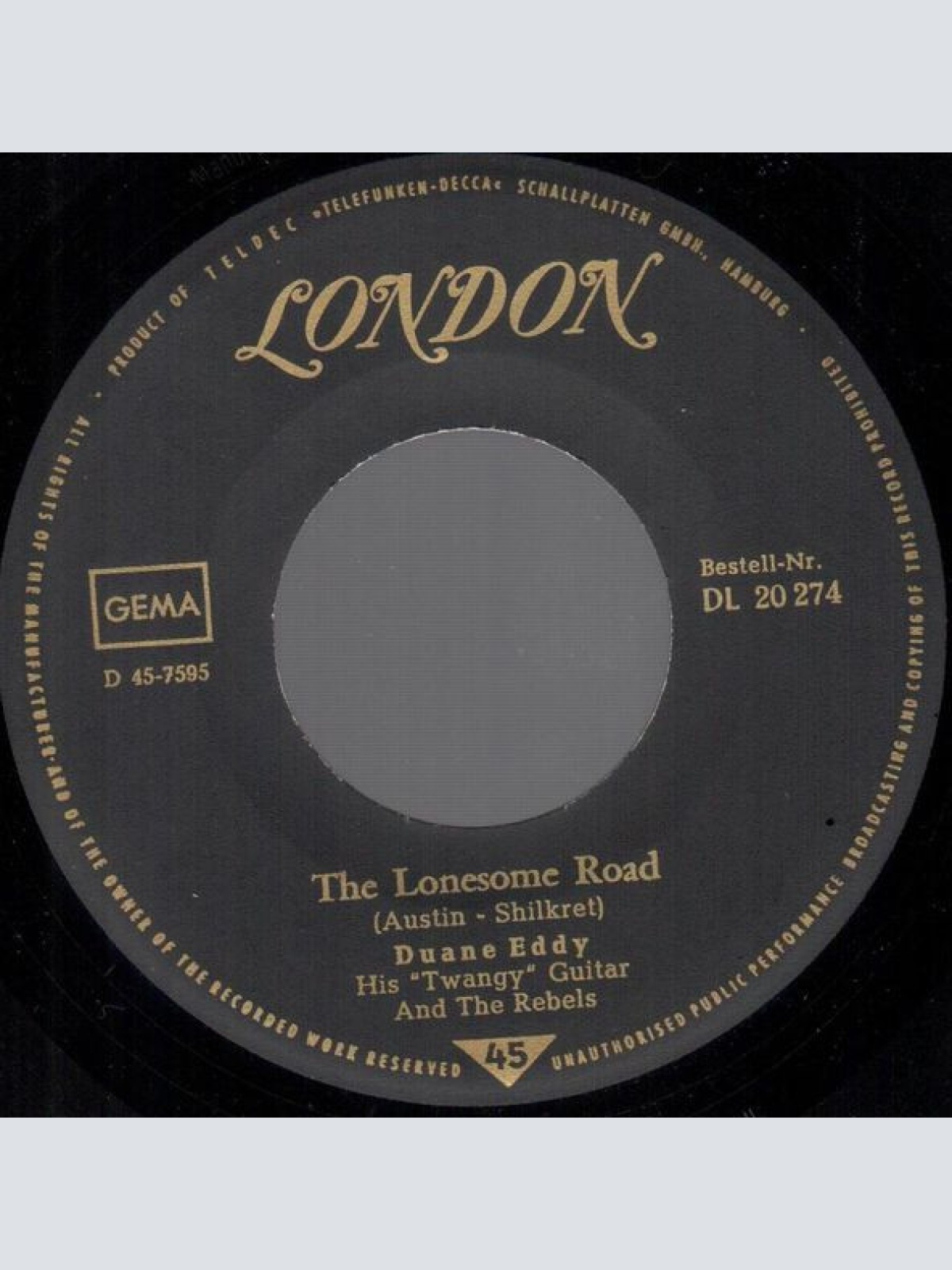 Vinyl / Duane Eddy & His "Twangy" Guitar And The Rebels* - Peter Gunn