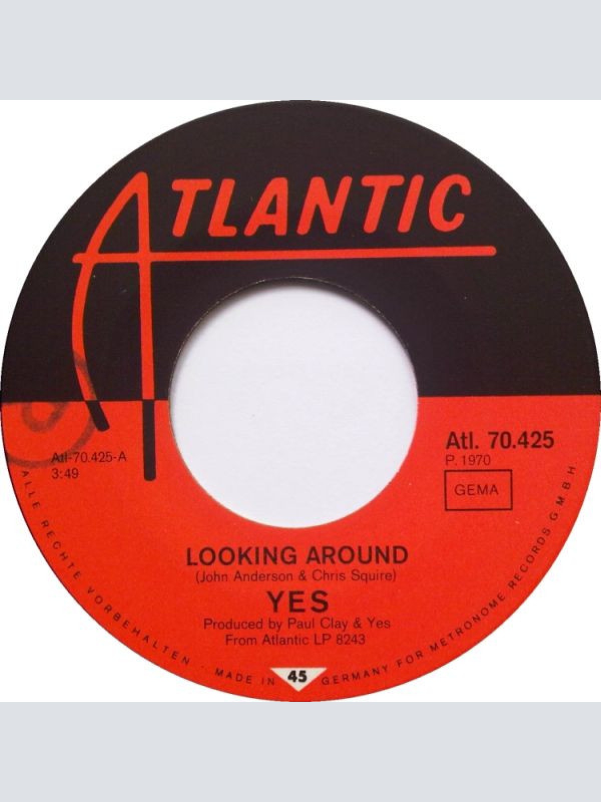 Vinyl / Yes - Looking Around