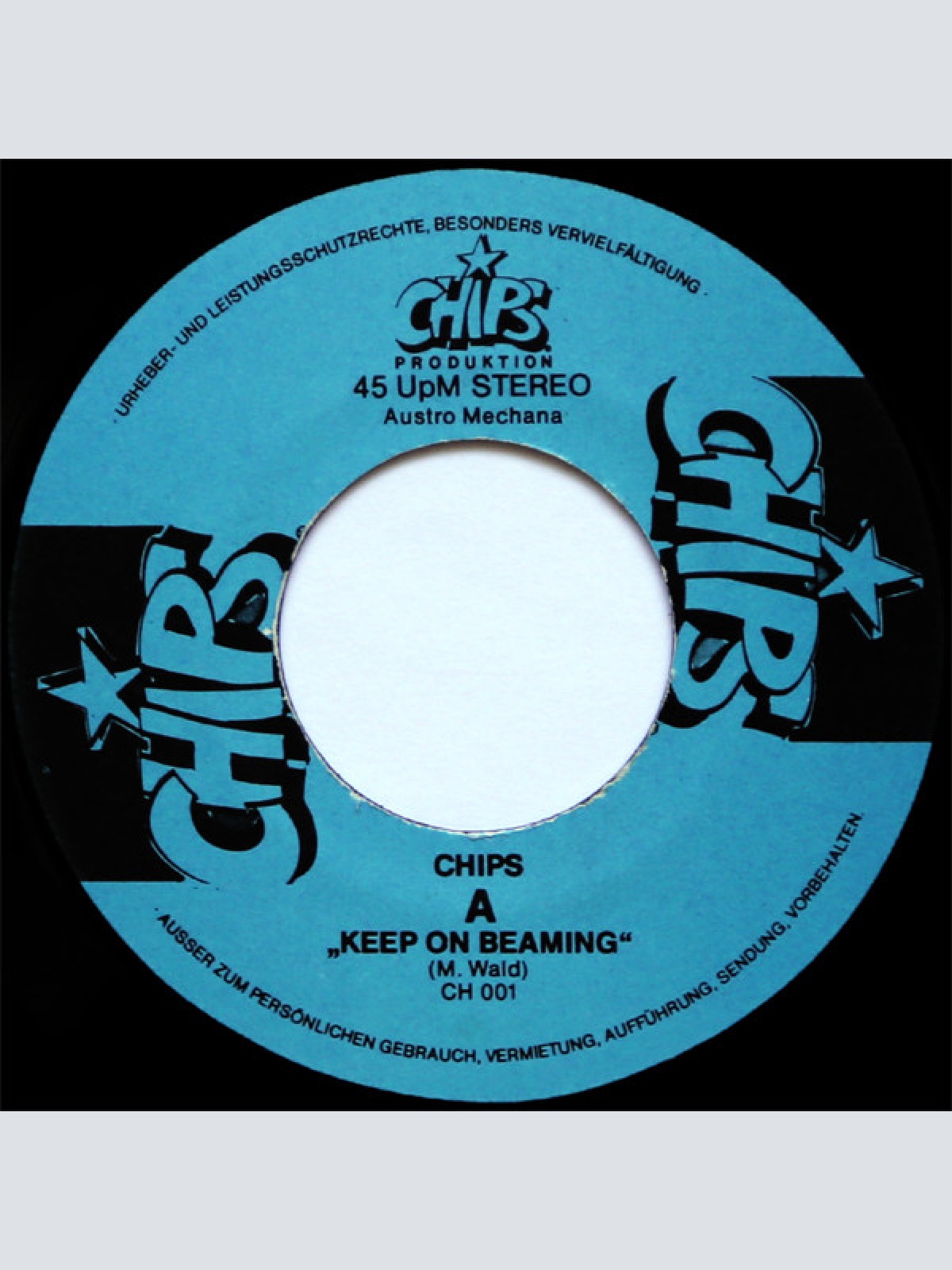 Vinyl / Chips (9) - Keep On Beaming / Glimmering Angel
