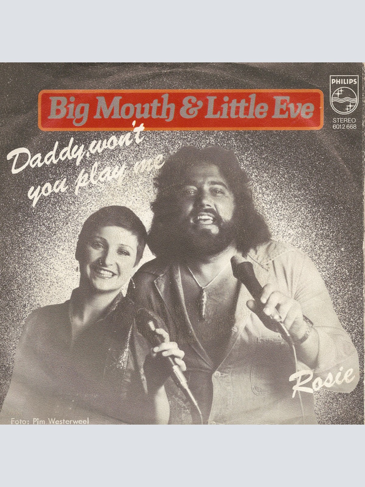 Vinyl / Big Mouth & Little Eve - Daddy, Won't You Play Me