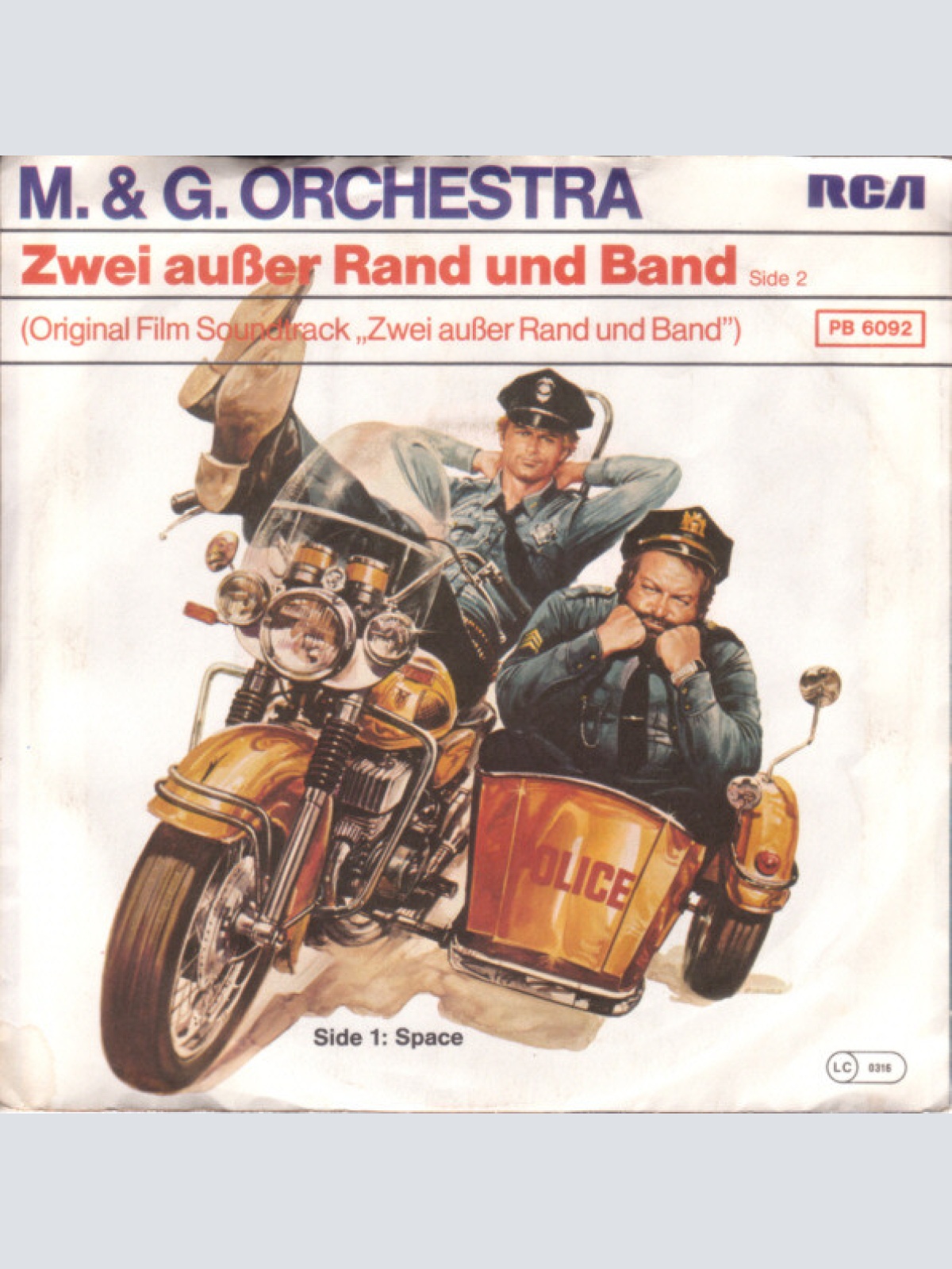 Vinyl / Oliver Onions / M. & G. Orchestra* - Space / Zwei Ausser Rand Und Band