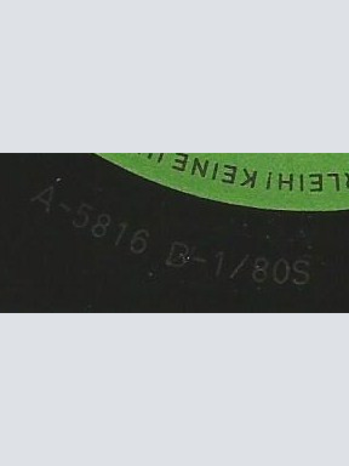 Vinyl / Siw Inger - Die Zeit Ist Reif (The Tide Is High)