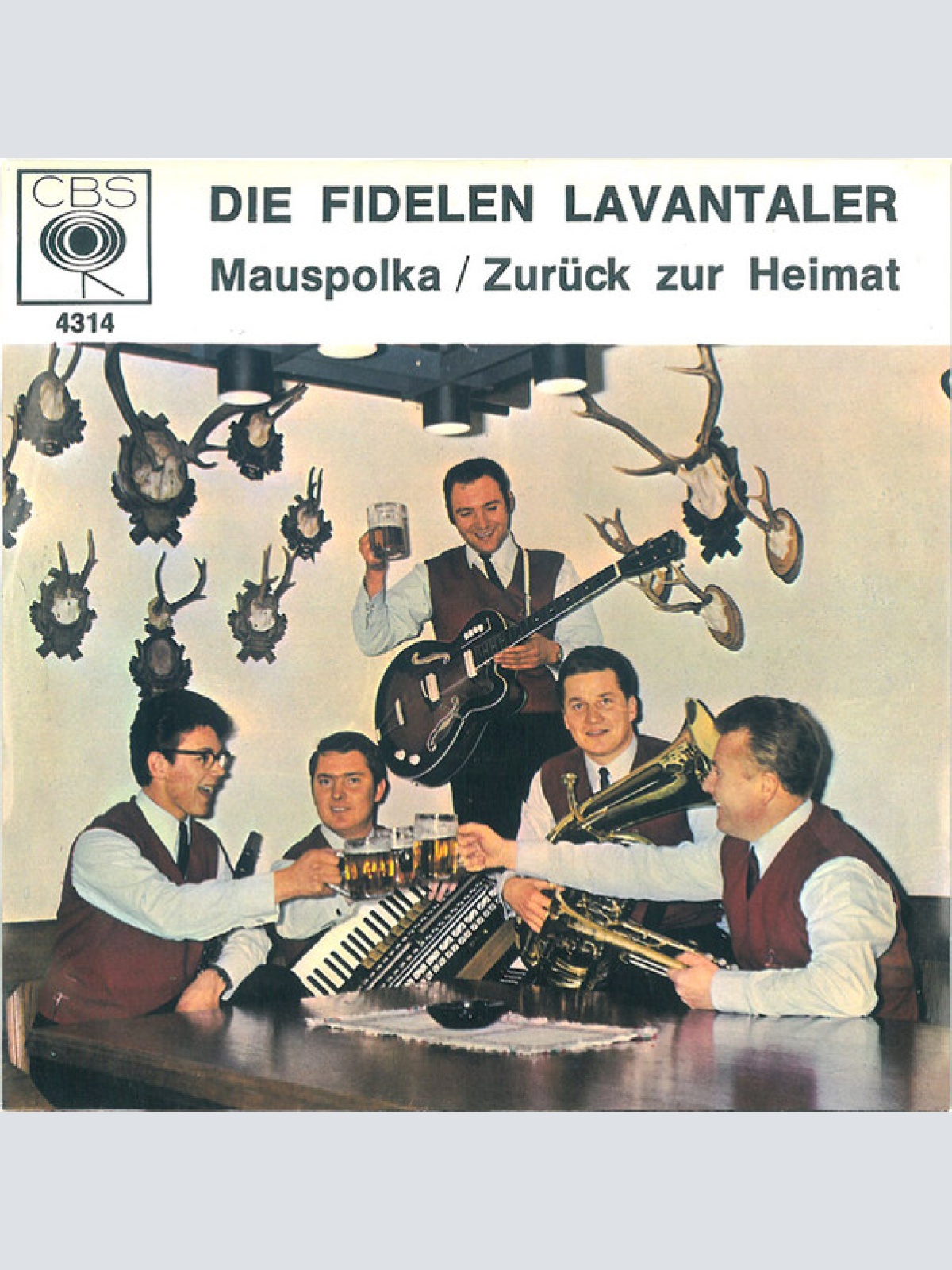 Vinyl / Die Fidelen Lavantaler* - Mauspolka / Zurück Zur Heimat