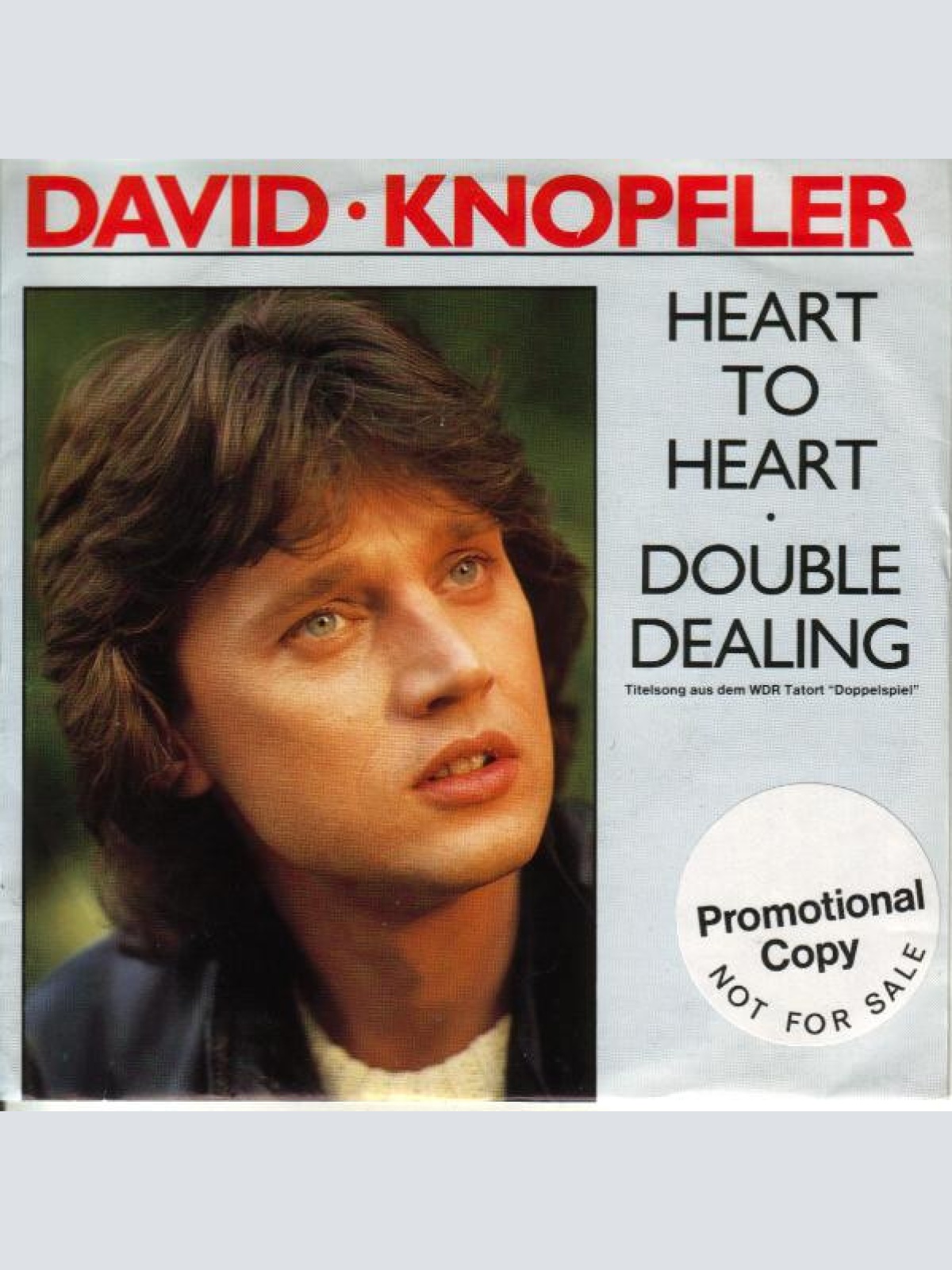 Vinyl / David Knopfler - Heart To Heart • Double Dealing