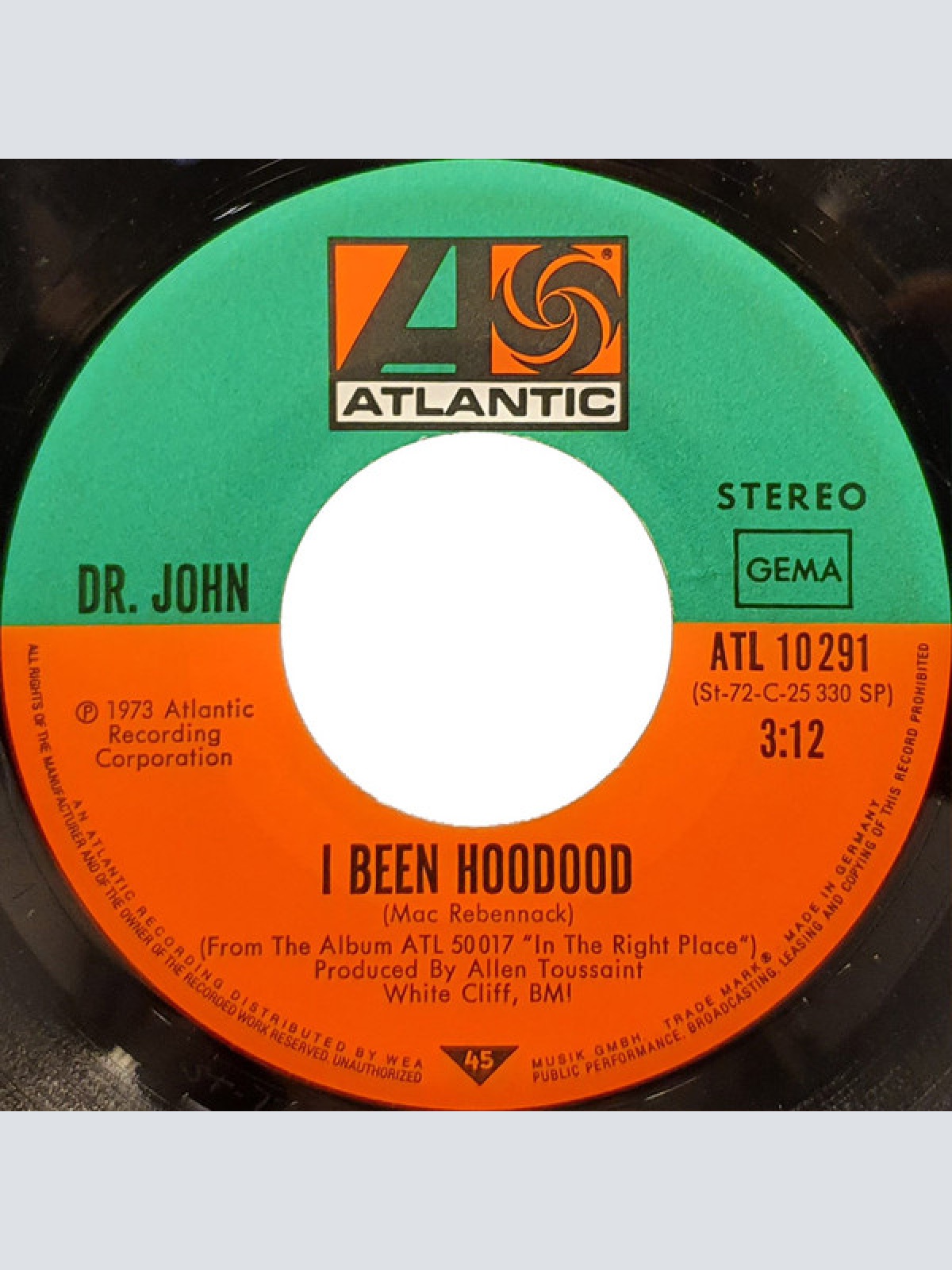 Vinyl / Dr. John - Right Place Wrong Time