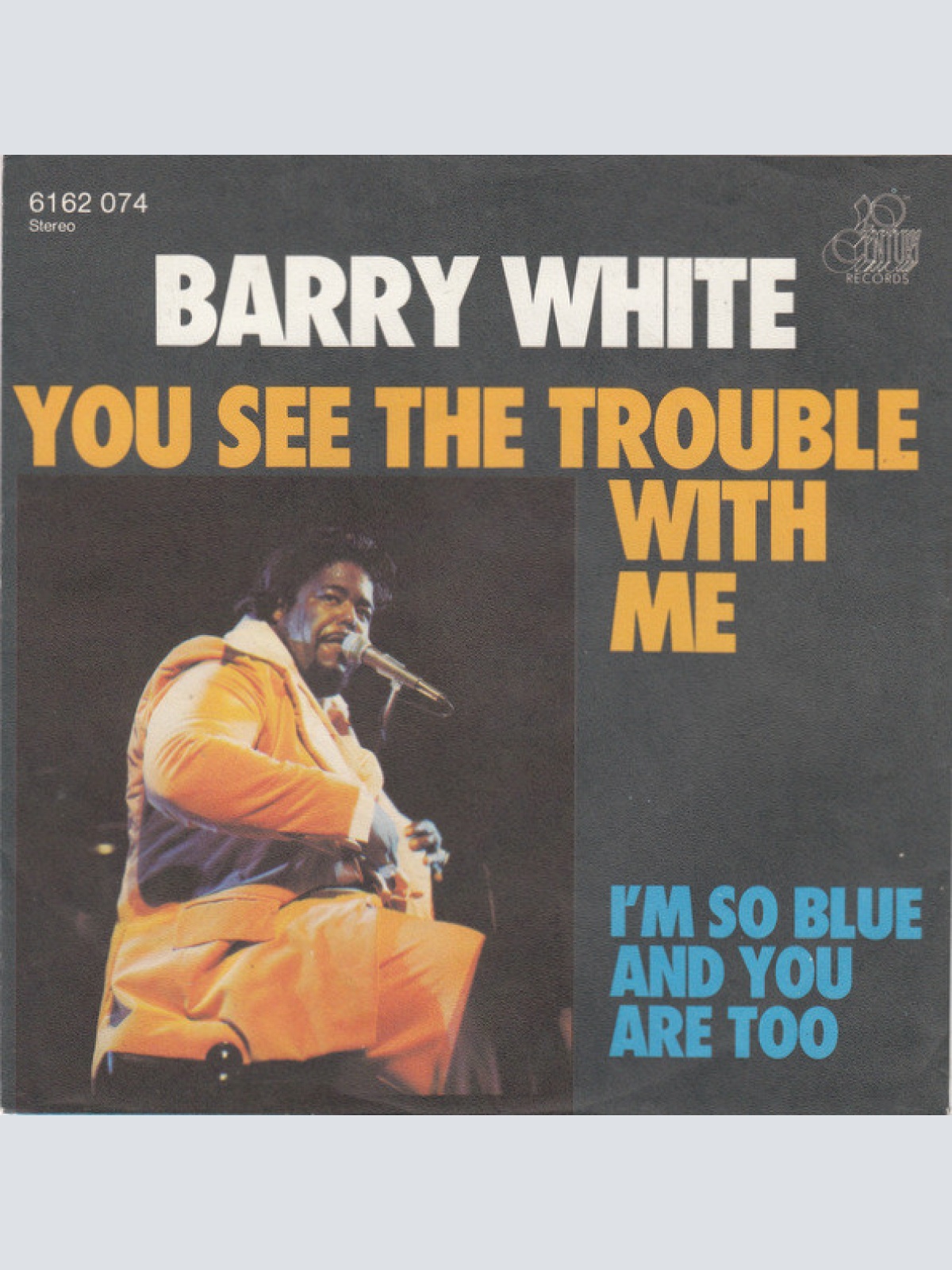 Vinyl / Barry White - You See The Trouble With Me
