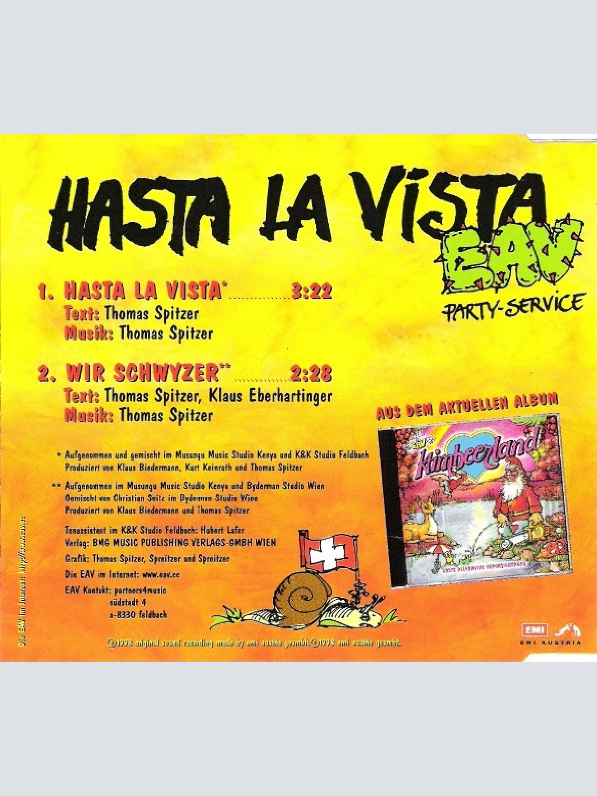 CD / Erste Allgemeine Verunsicherung* - Hasta La Vista