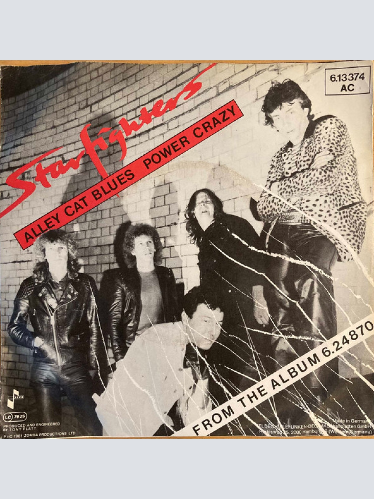 Vinyl / Starfighters - Alley Cat Blues / Power Crazy