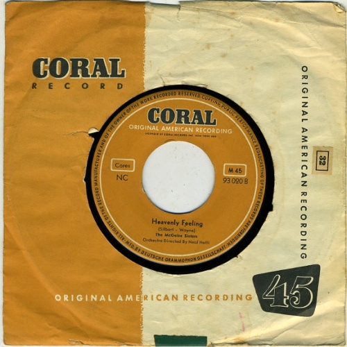 Vinyl / The McGuire Sisters* - Goodnight, Sweetheart, Goodnight / Heavenly Feeling