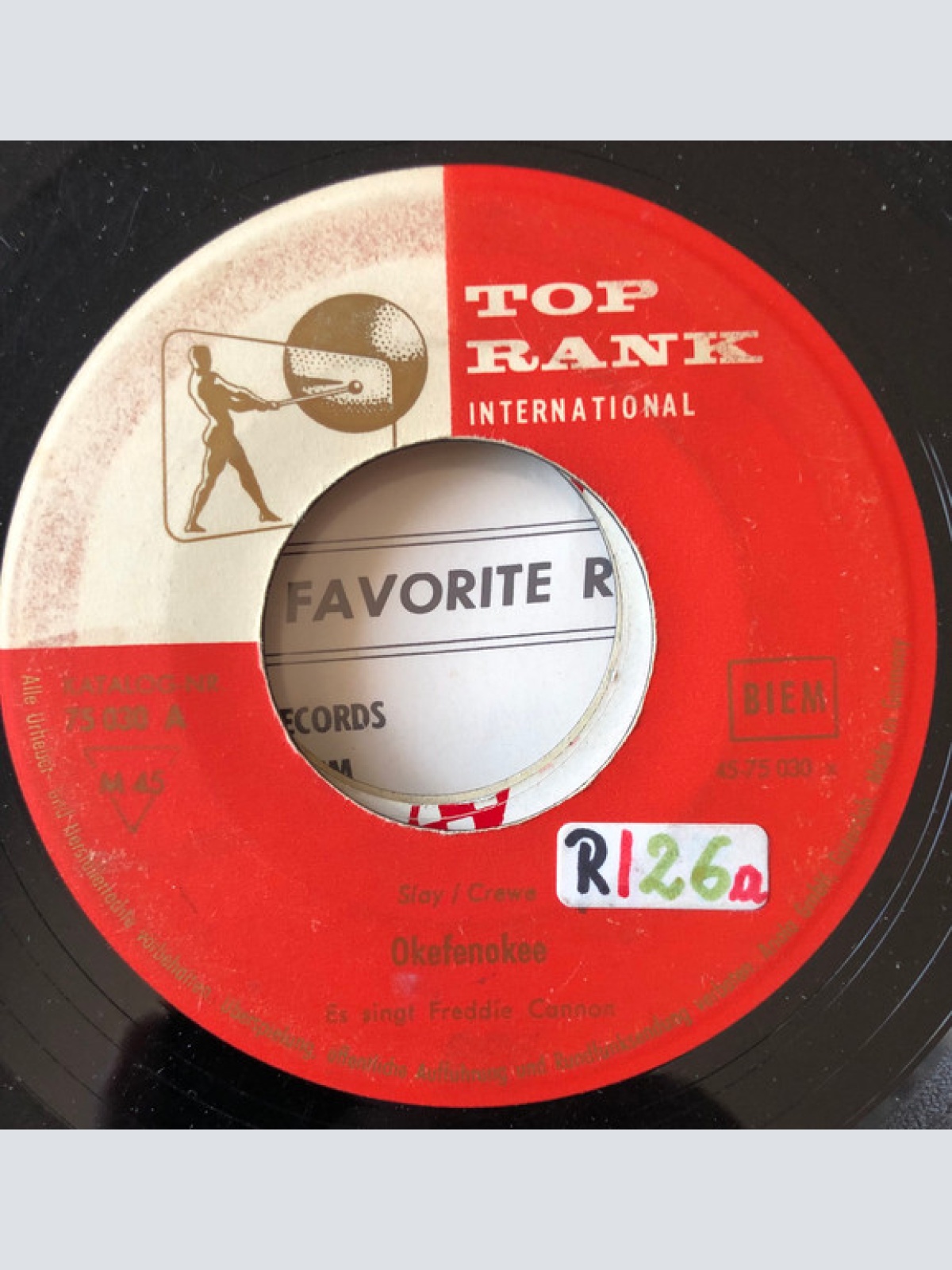 Vinyl / Freddie Cannon* - Okefenokee