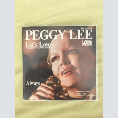 Vinyl / Peggy Lee - Let's Love / Always