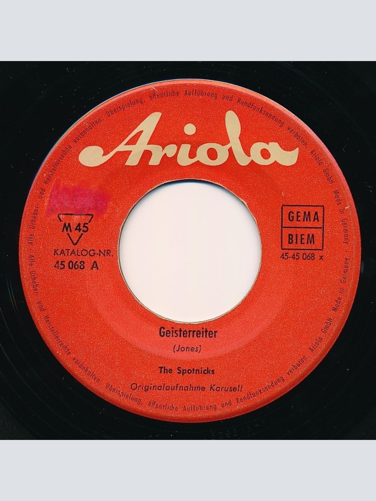 Vinyl / The Spotnicks - Geisterreiter