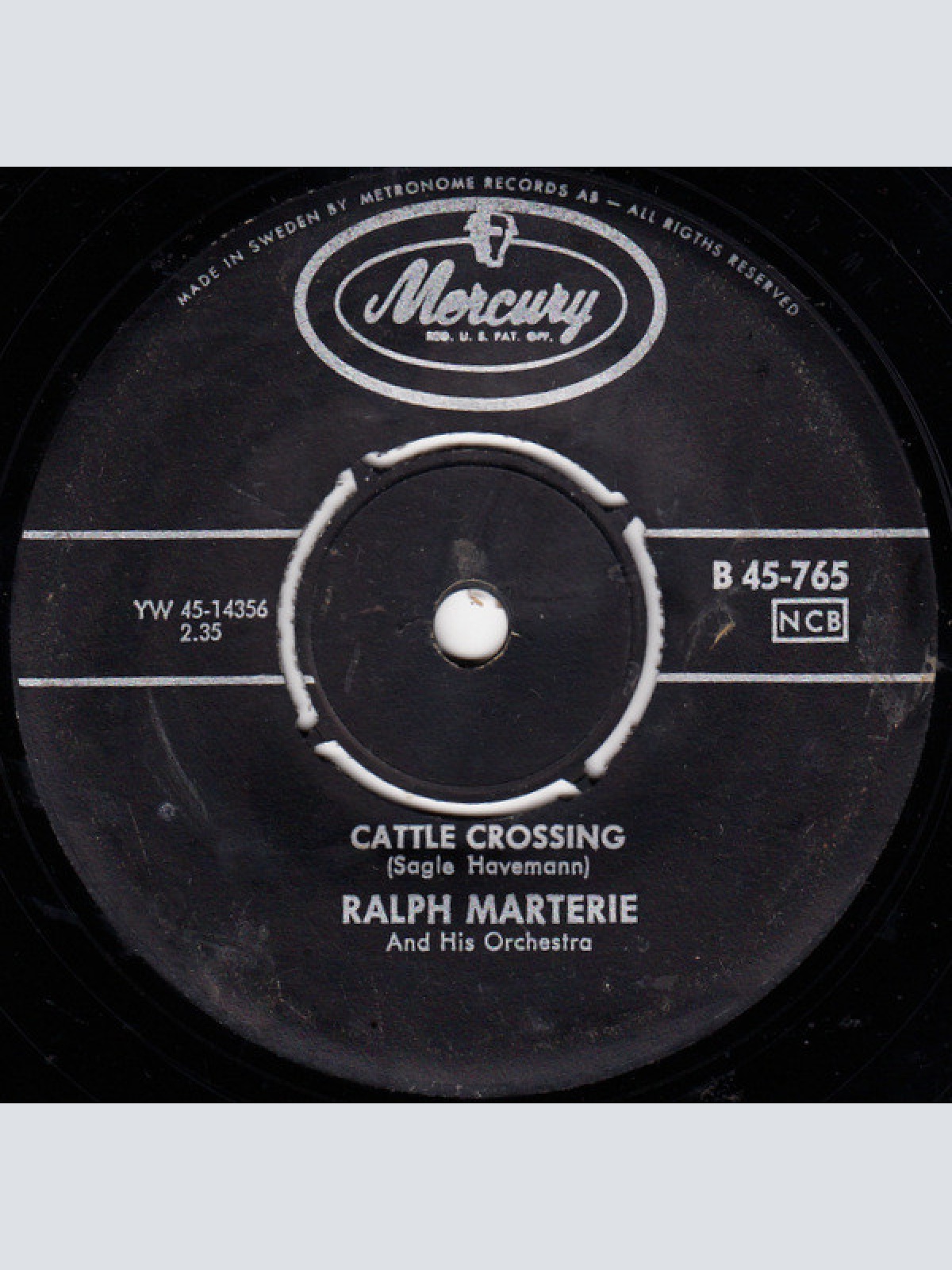Vinyl / Ralph Marterie And His Orchestra - Cattle Crossing / Big Dip