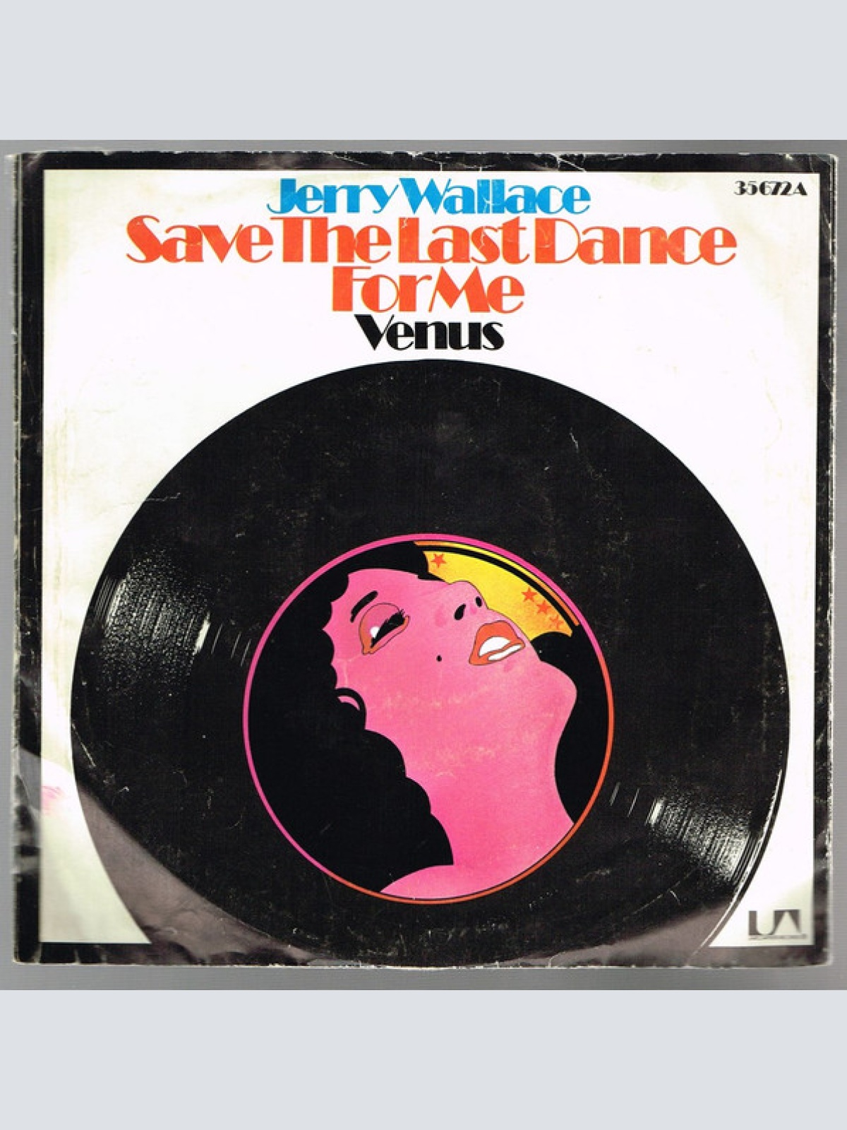 Vinyl / Jerry Wallace - Save The Last Dance For Me / Venus