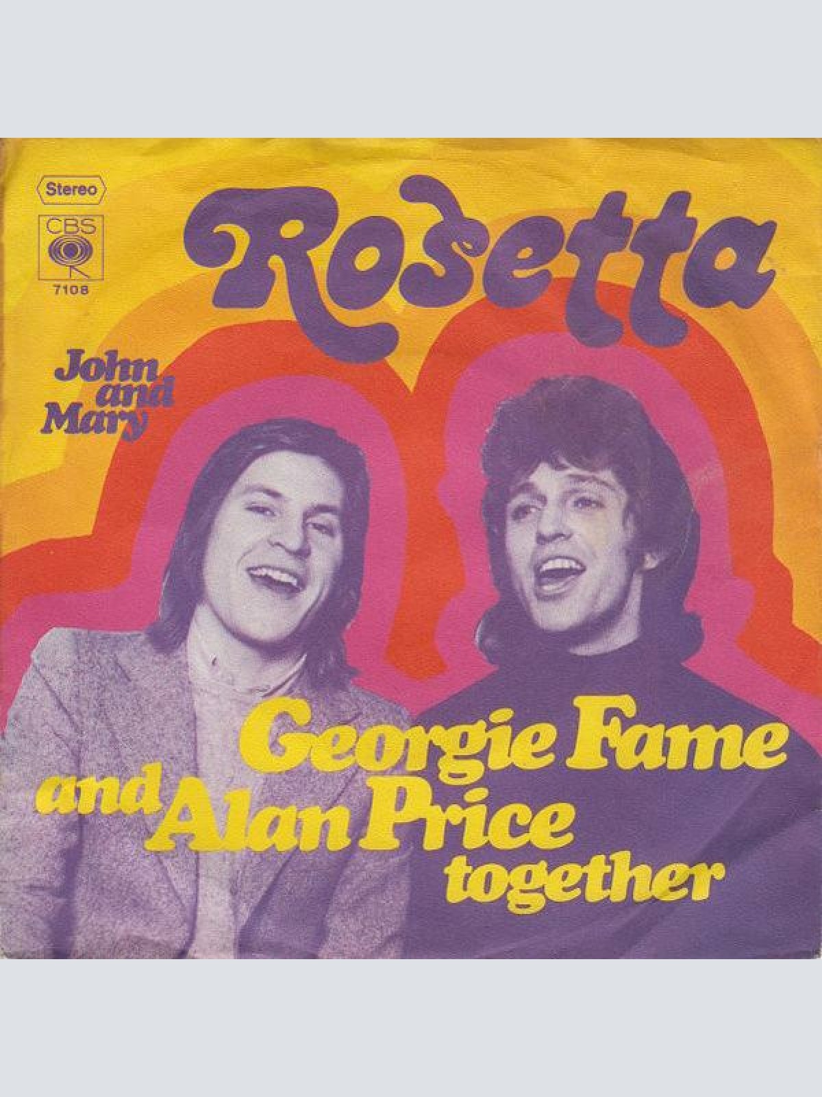 Vinyl / Georgie Fame And Alan Price - Rosetta
