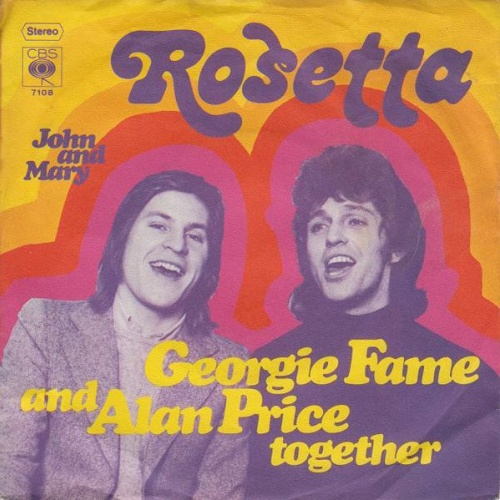 Vinyl / Georgie Fame And Alan Price - Rosetta