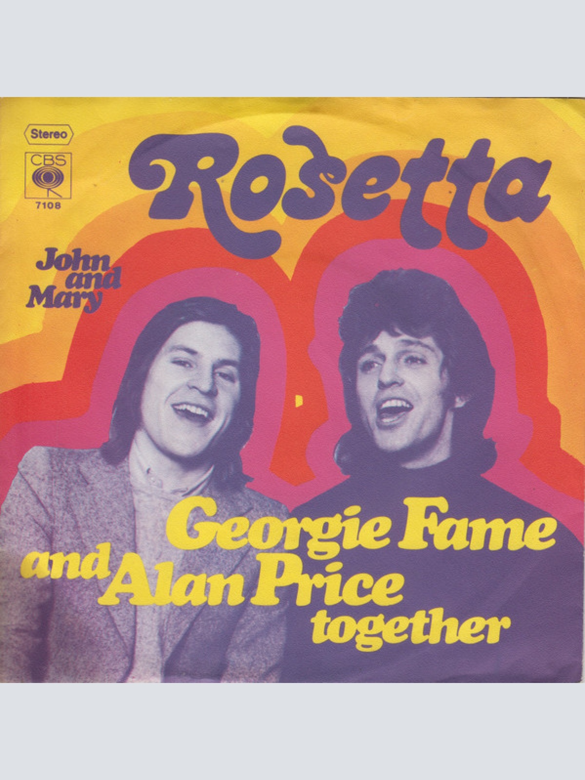 Vinyl / Georgie Fame And Alan Price - Rosetta