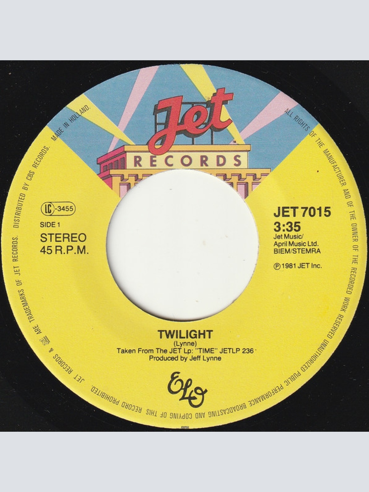 Vinyl / Electric Light Orchestra - Twilight