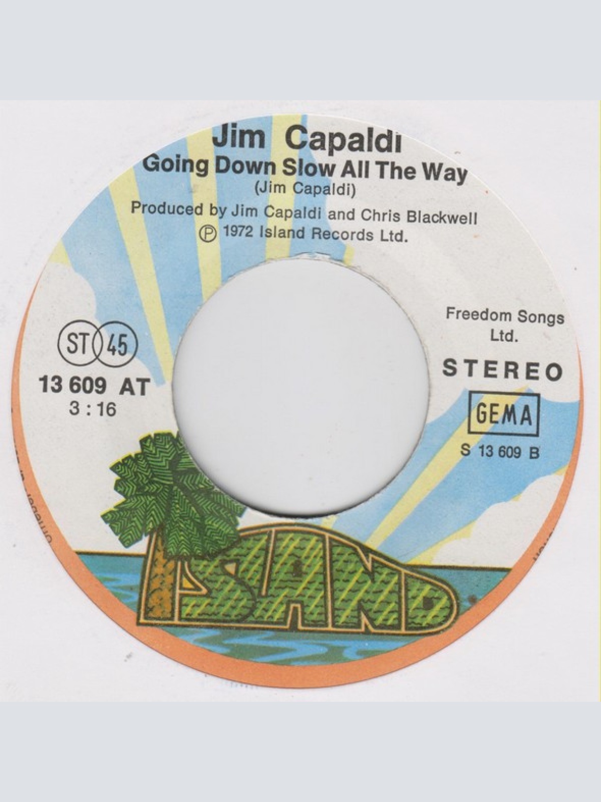 Vinyl / Jim Capaldi - Eve