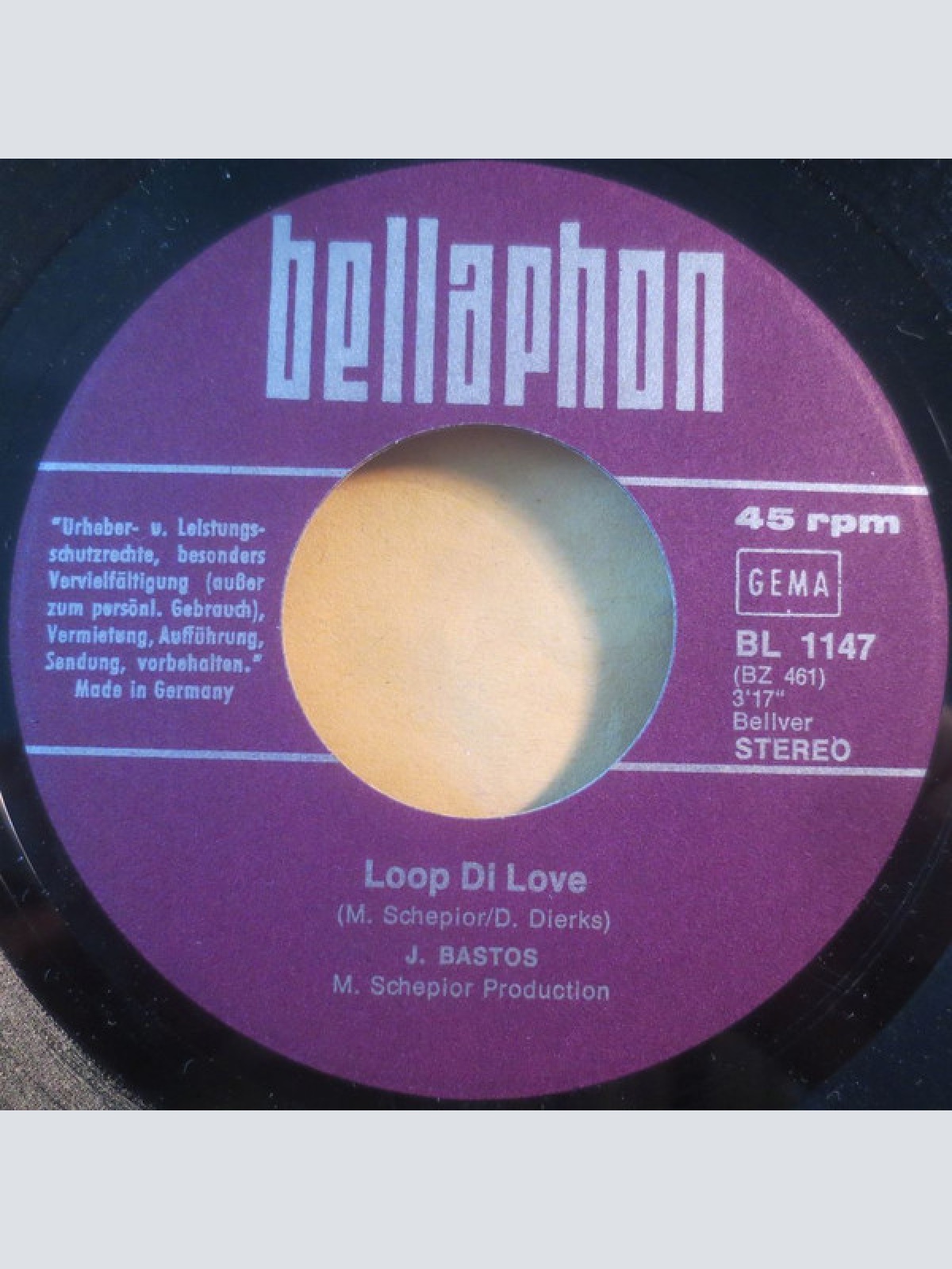 Vinyl / J. Bastós* - Loop Di Love