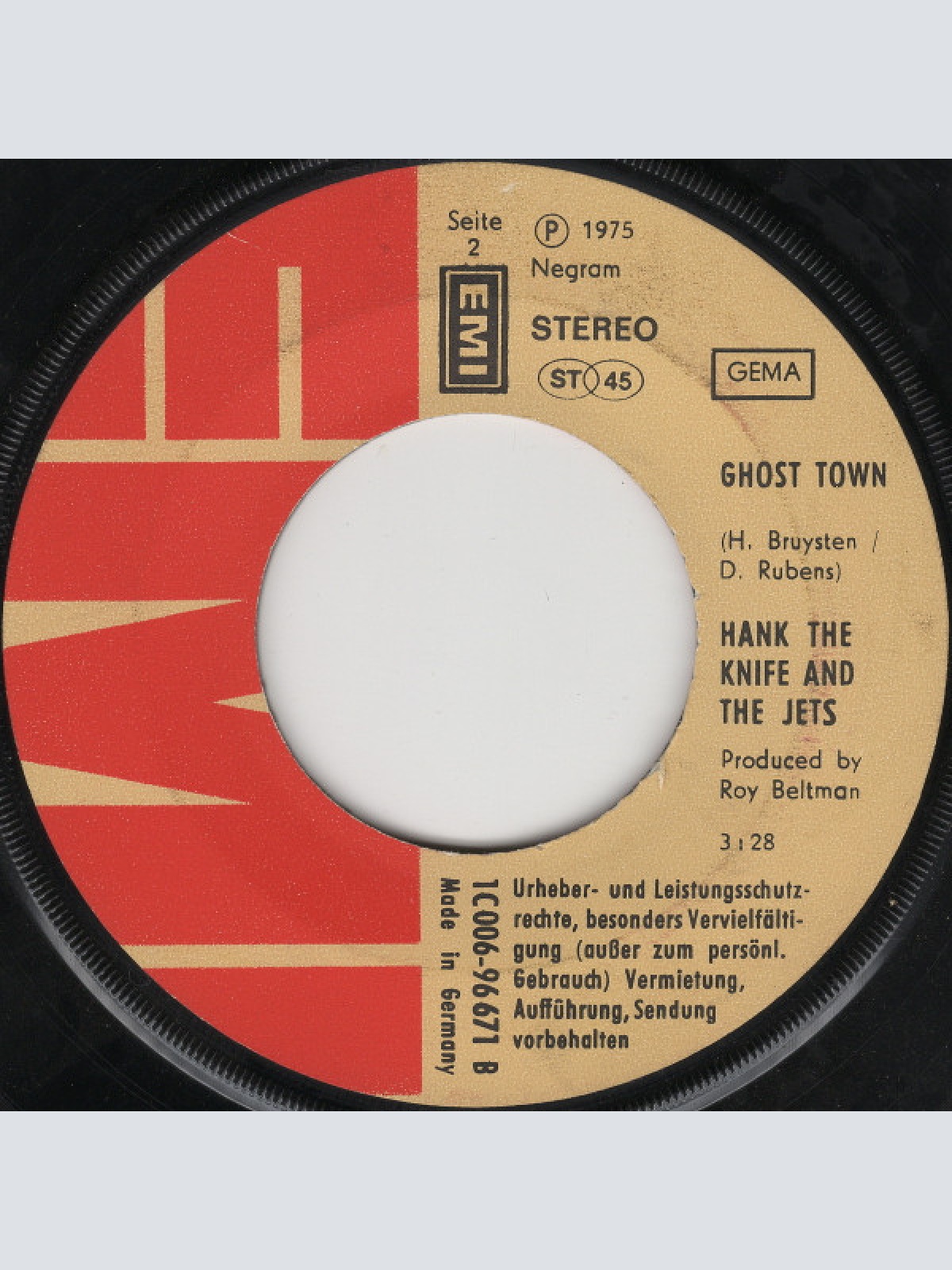 Vinyl / Hank The Knife And The Jets - Guitar King