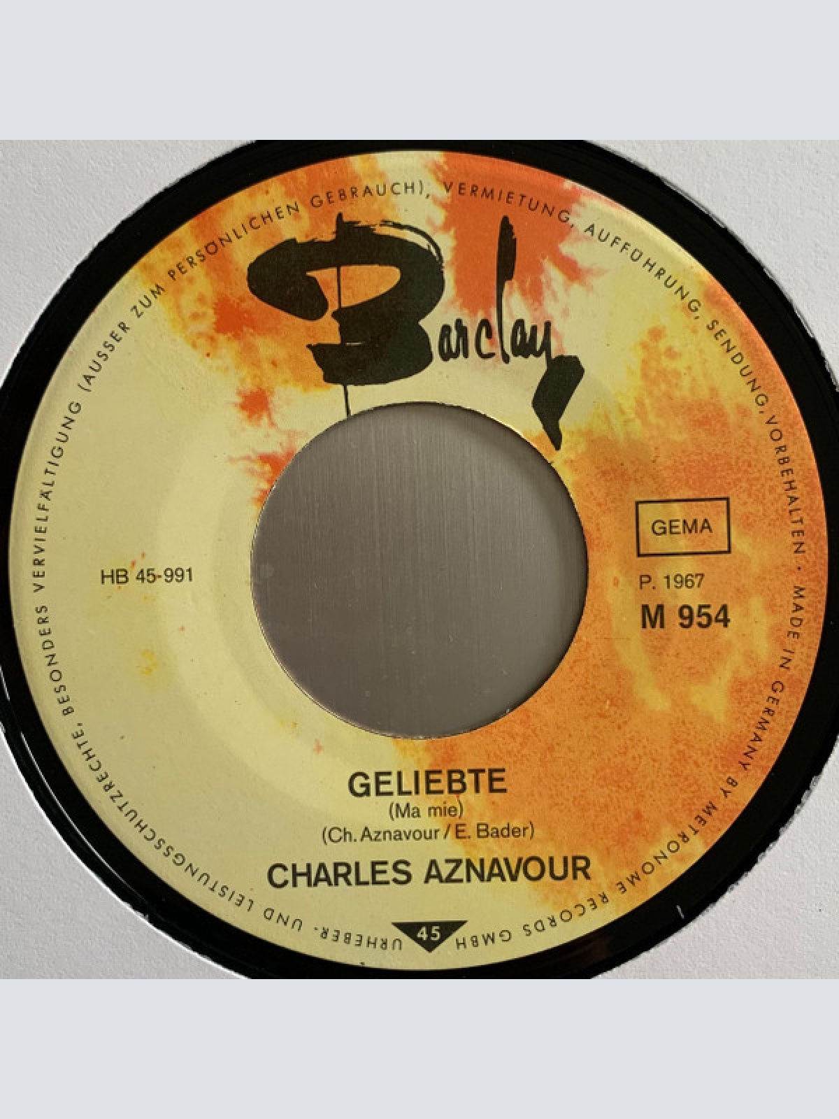 Vinyl / Charles Aznavour - Und Trotzdem Lieb' Ich Sie