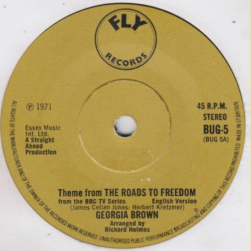 Vinyl / Georgia Brown - Theme From The Roads To Freedom