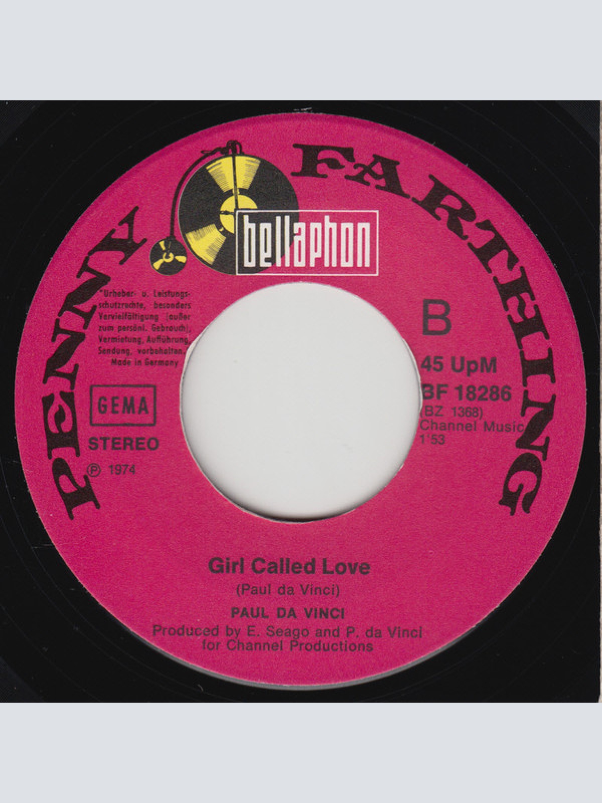 Vinyl / Paul Da Vinci - If You Get Hurt