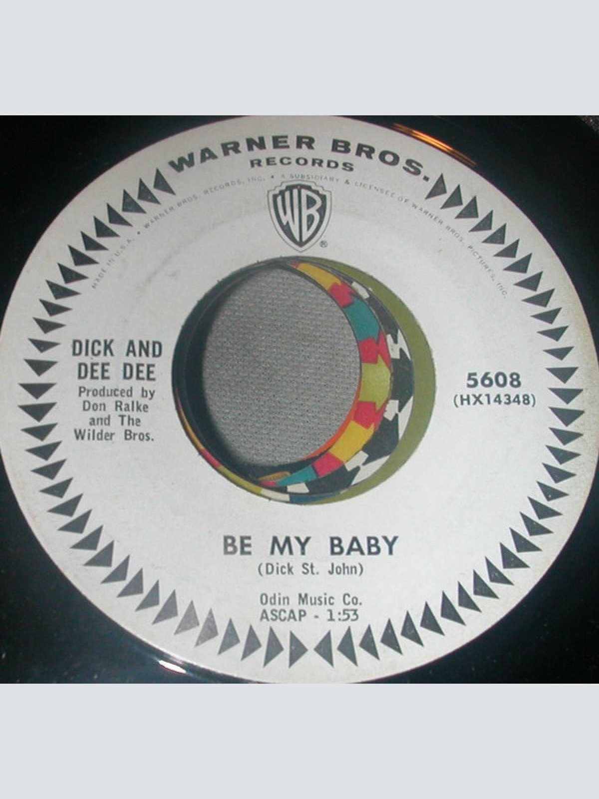 Vinyl / Dick And Dee Dee - Be My Baby